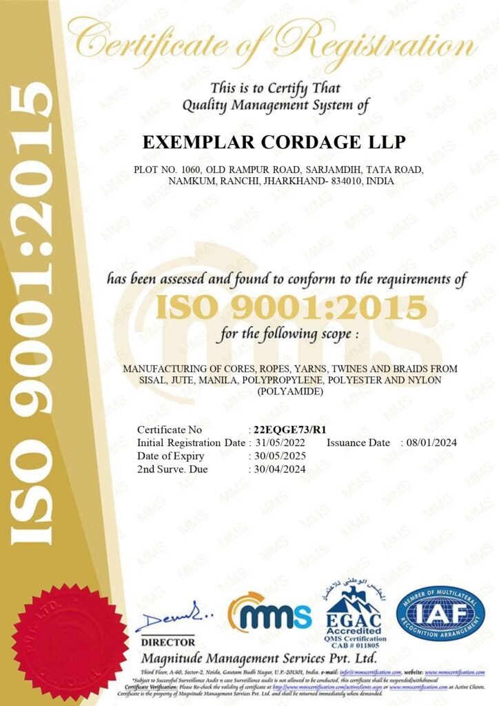 R1 SOFT COPY 9001 EXEMPLAR CORDAGE LLP 1 page 0001 2